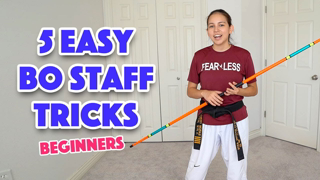 Easy Bo Staff Tricks for Beginners | Taekwondo, Karate, Martial Arts