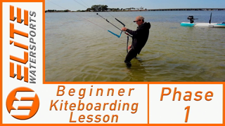 Beginner Kiteboarding Lesson- Phase 1 "Kite Control"